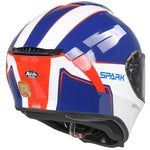 Airoh Spark Flow Gloss Blue Red Helmet