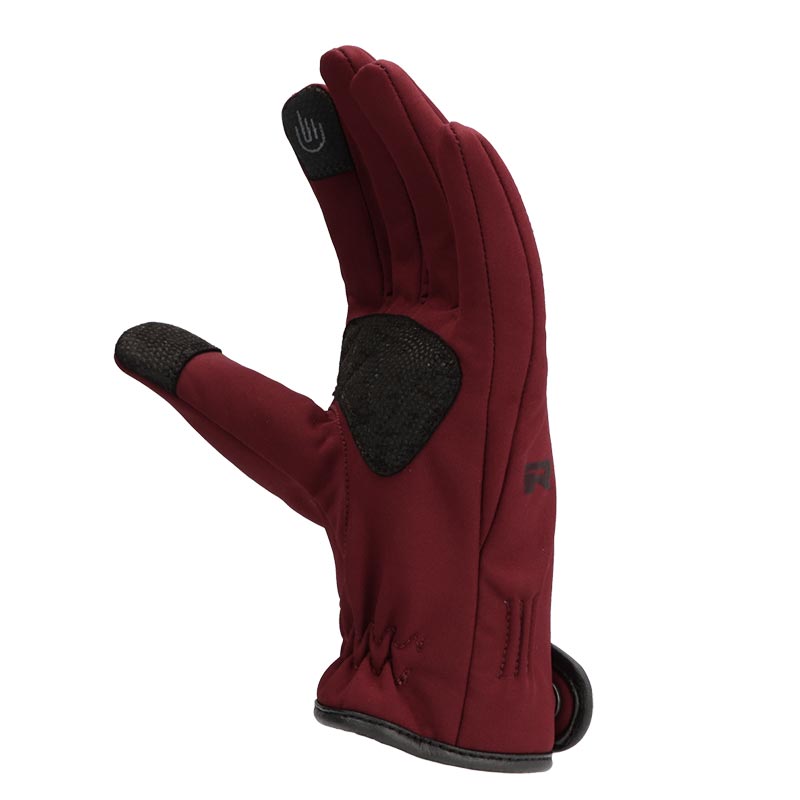 Richa Scoot Softshell Lady Burgundy Gloves