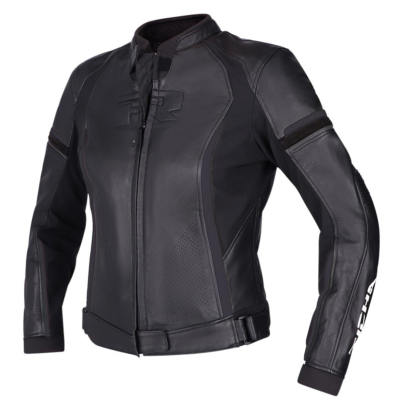 Richa Laura Black Ladies Leather Jacket