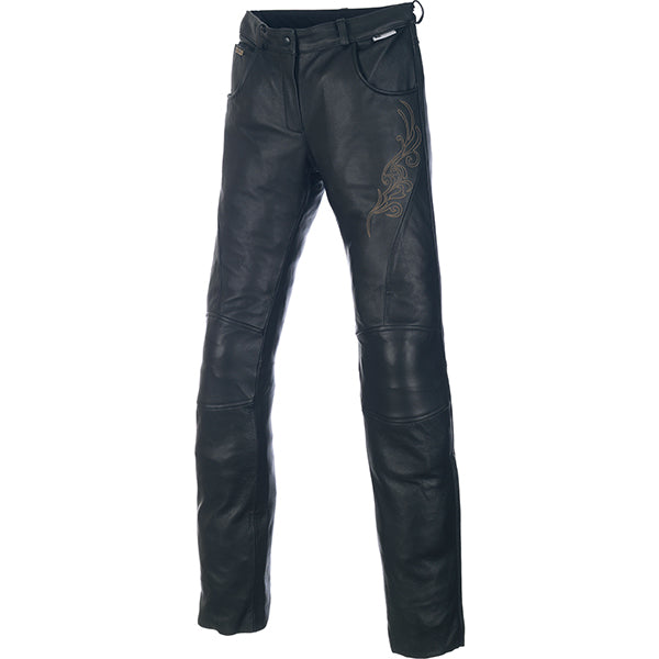 Richa Montana Ladies Leather Trousers Black