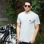 Merlin Lifestyle Walton Pocket Tee Grey
