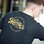 Merlin Lifestyle Truro Signature Tee Black