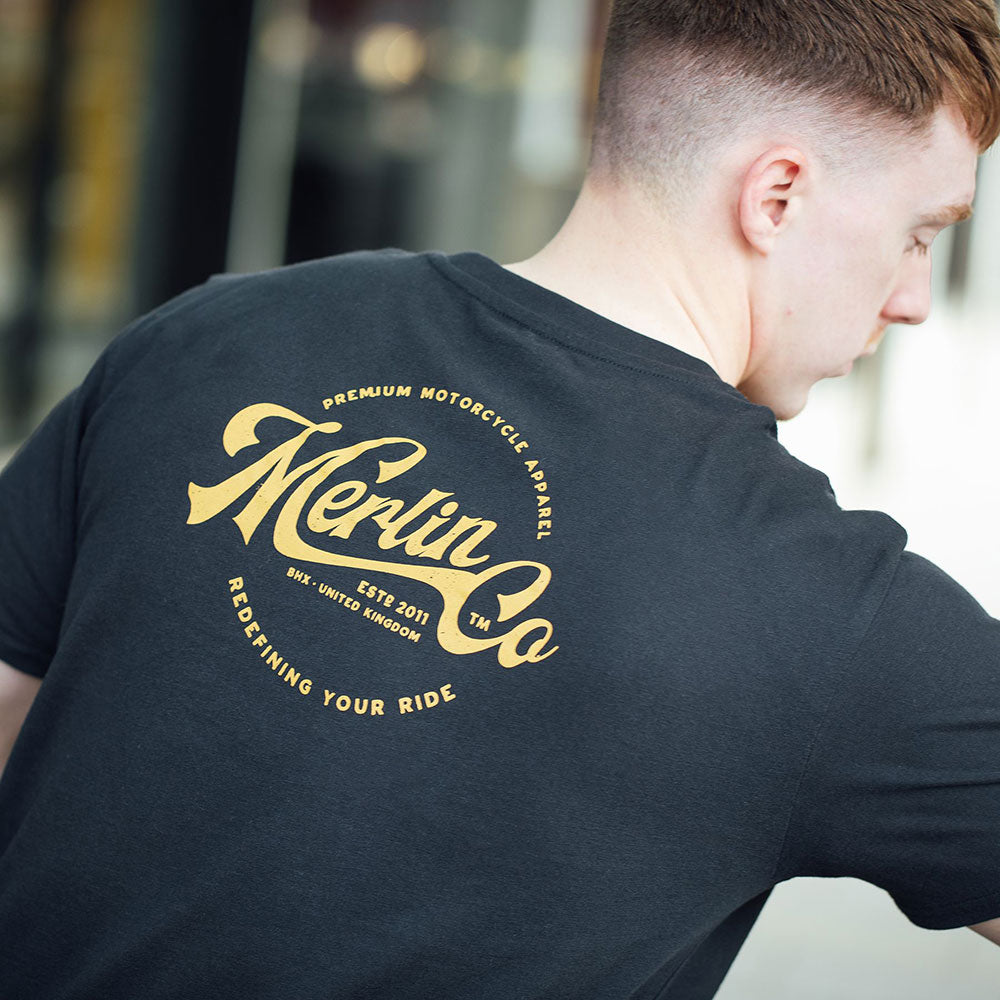 Merlin Lifestyle Truro Signature Tee Black