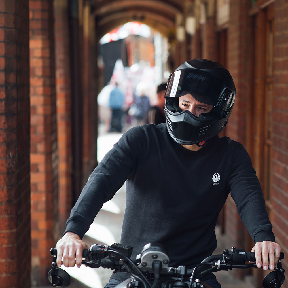 Merlin Lifestyle Greenfield Sweatshirt Black