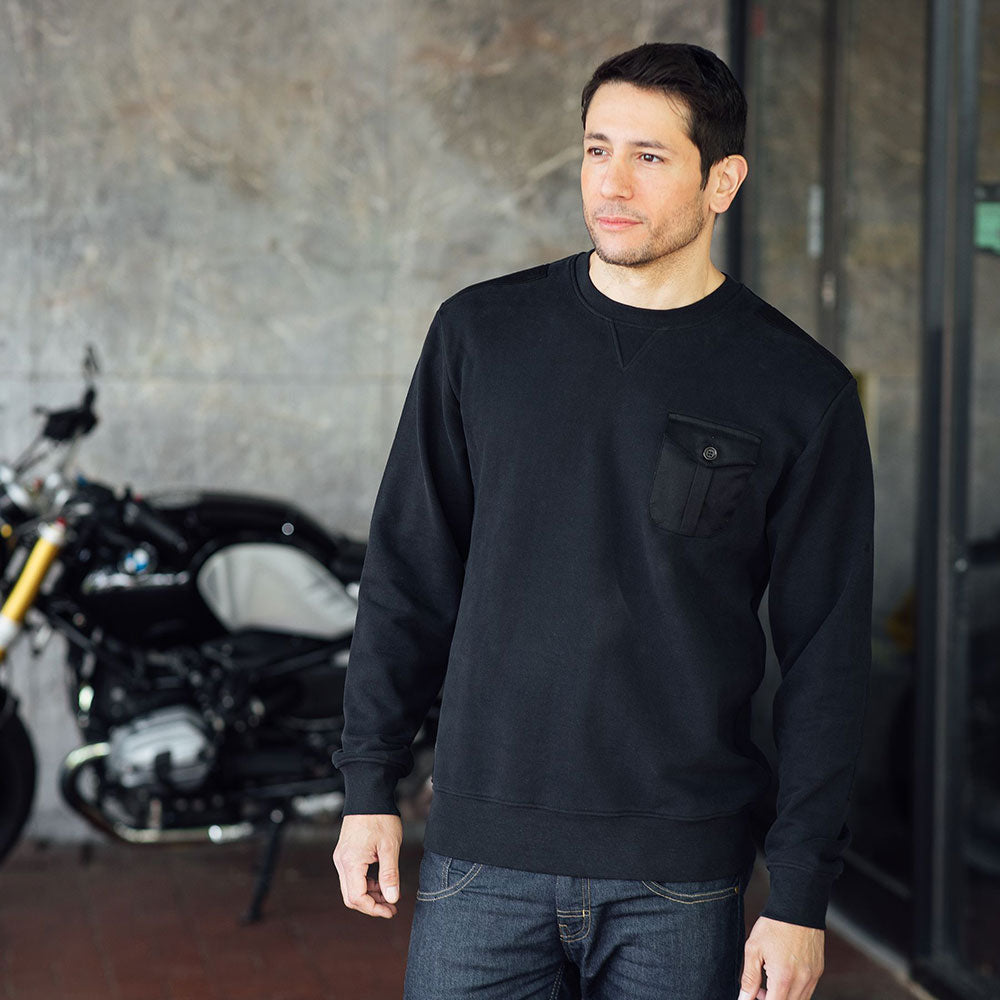 Merlin Lifestyle Hagley Utility Sweatshirt Black