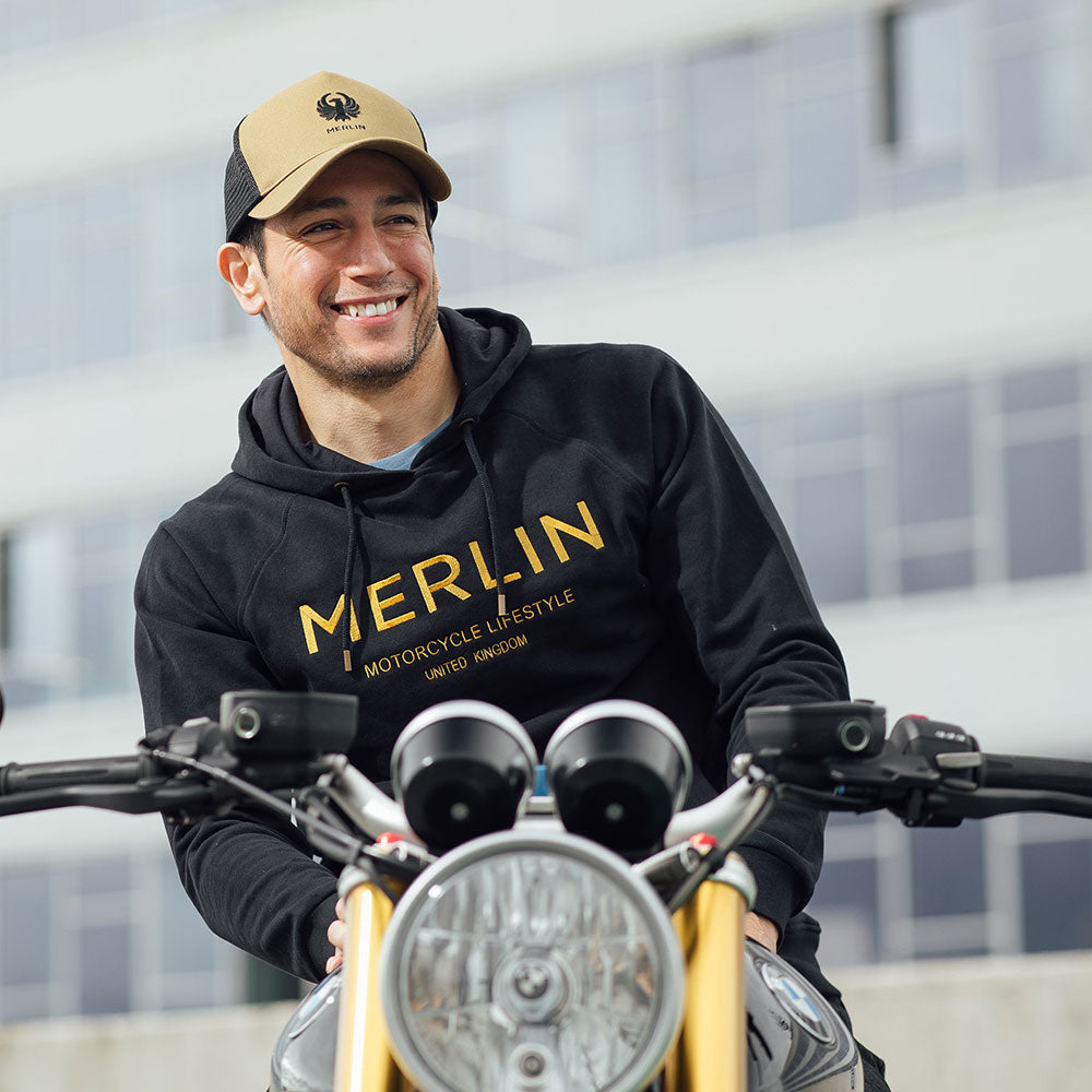 Merlin Lifestyle Sycamore Pull Over Hoody Black