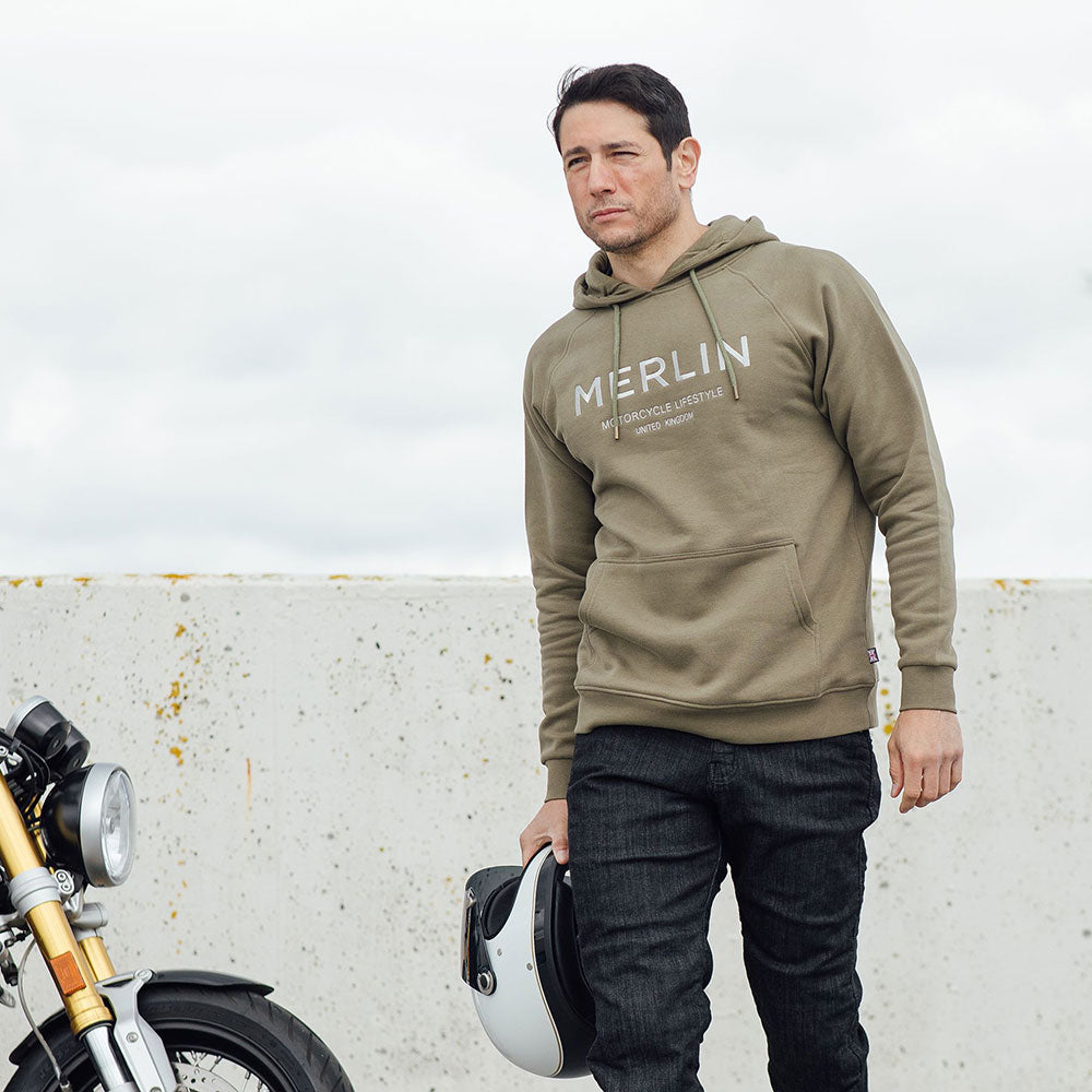 Merlin Lifestyle Sycamore Pull Over Hoody Khaki