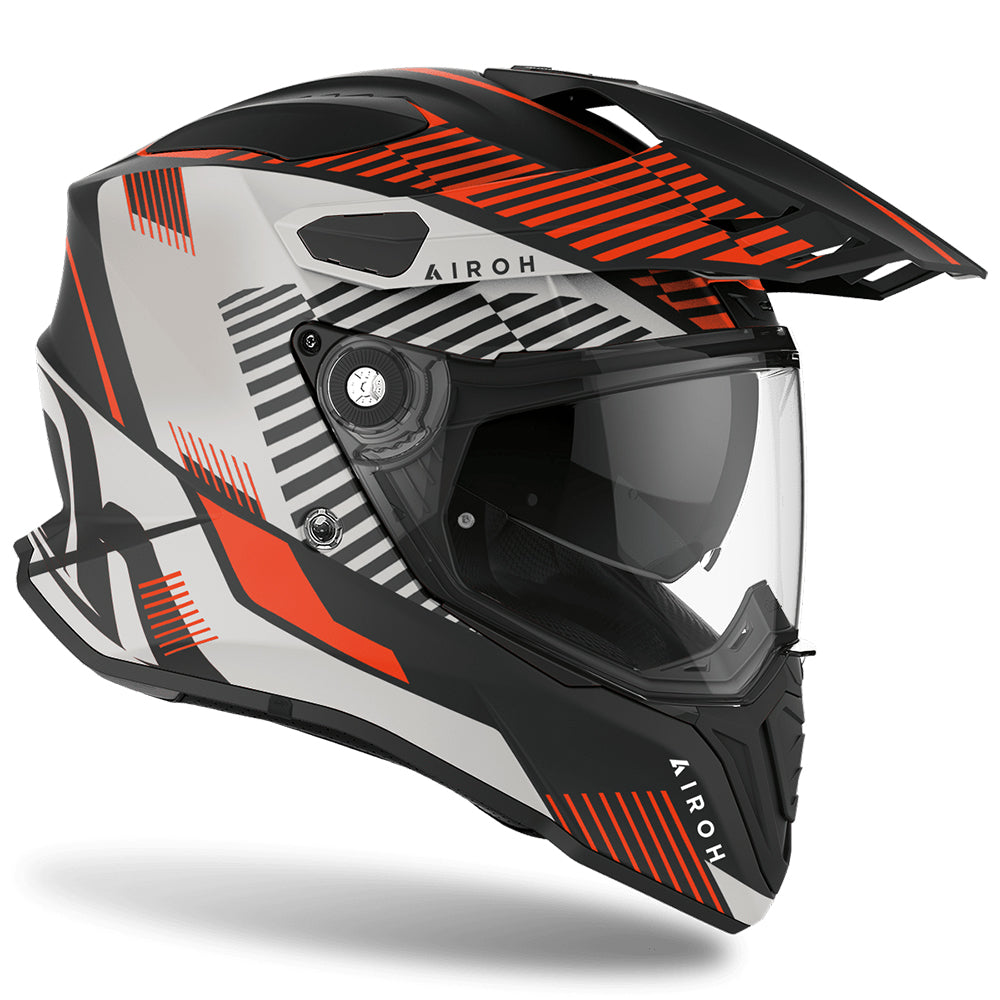 Airoh Commander Boost Matt Orange Adventure Helmet