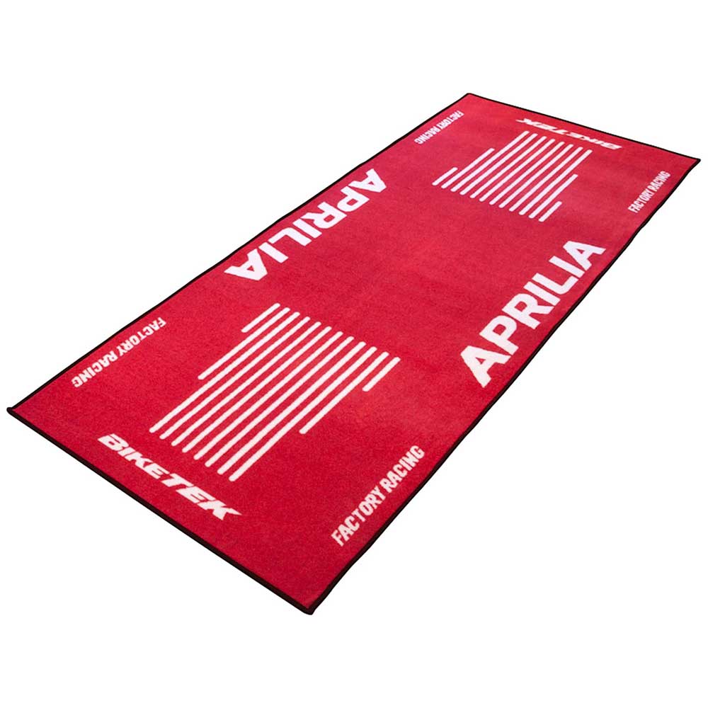 Biketek Series 3 Aprilia Logo Garage Mat