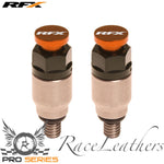 RFX Orange Silver Fork Bleeders