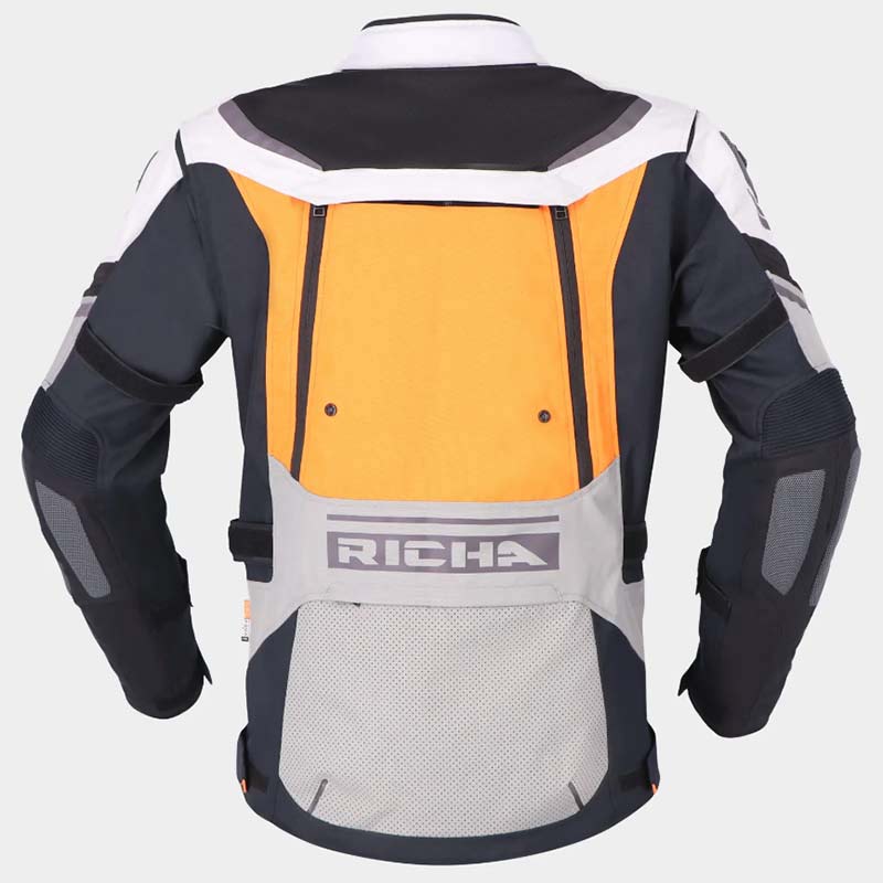 Richa Infinity 2 Adventure Jacket Grey Orange