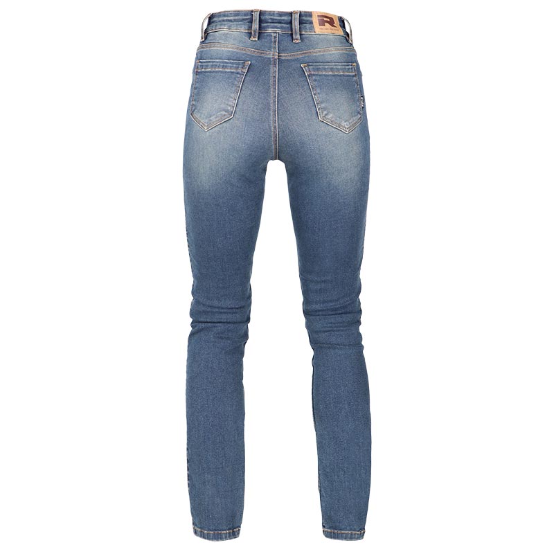 Richa Original 2 Jean Lady Slim Short Leg Washed Blue