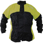 Richa Rain Warrior Waterproof Jacket Black Fluo Yellow