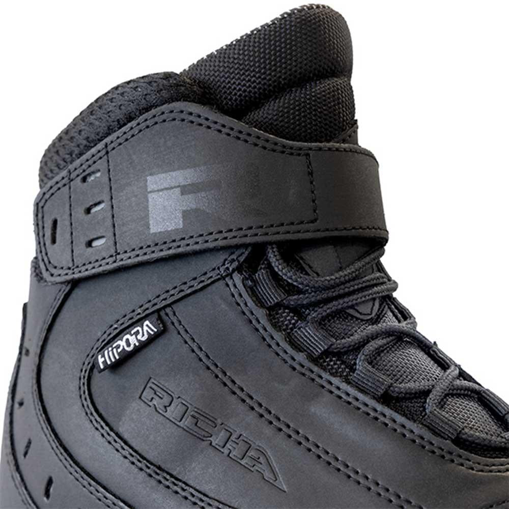 Richa Slick Waterproof Short Boots Black