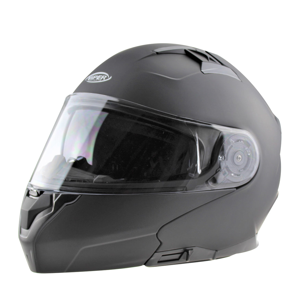 Viper RSV345 Flip-Front Helmet - Matt Black