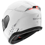 Shark Skwal i3 Blank SP Gloss White Silver