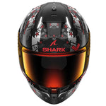 Shark Skwal I3 Hellcat Matt Black Red + Free Iridium Red Visor