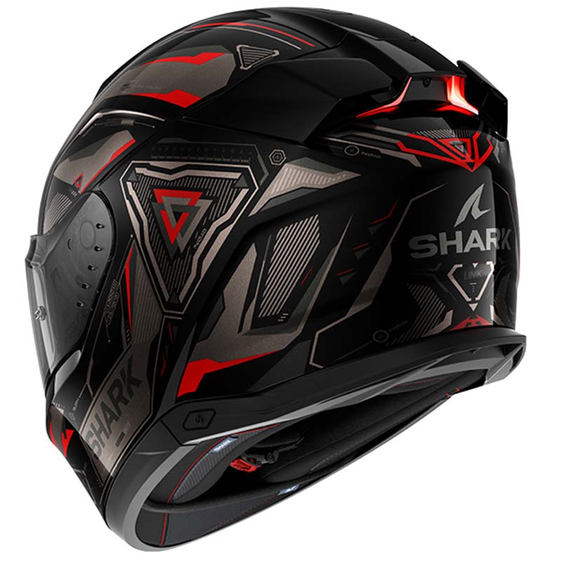 Shark Skwal i3 Linik Black Anthracite Red