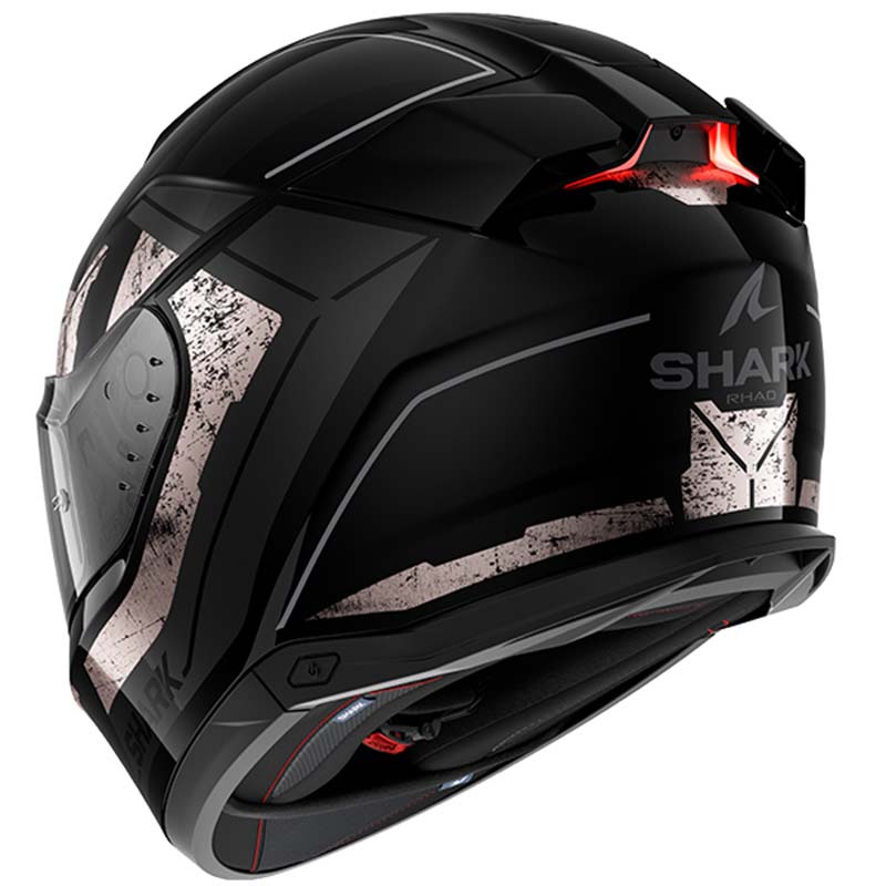 Shark Skwal i3 Rhad Black Silver