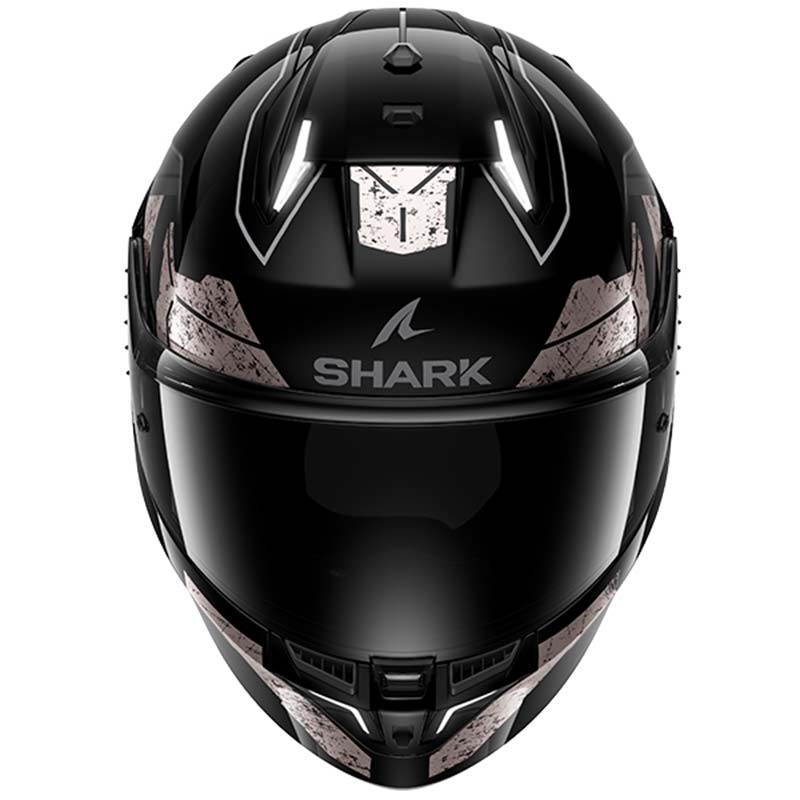 Shark Skwal i3 Rhad Black Silver