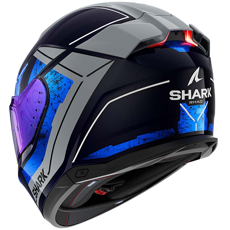 Shark Skwal i3 Rhad Blue Black Silver