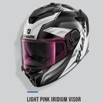 Shark Spartan GT Pink Iridium Visor