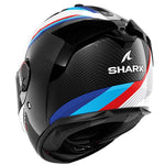 Shark Spartan GT Pro Dokhta Carbon White Blue Red