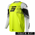 Shot 2022 Youth Raw Jersey Burst Neon Yellow
