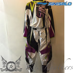 Sinisalo Black Purple MX Trouser Jersey Set Clearance