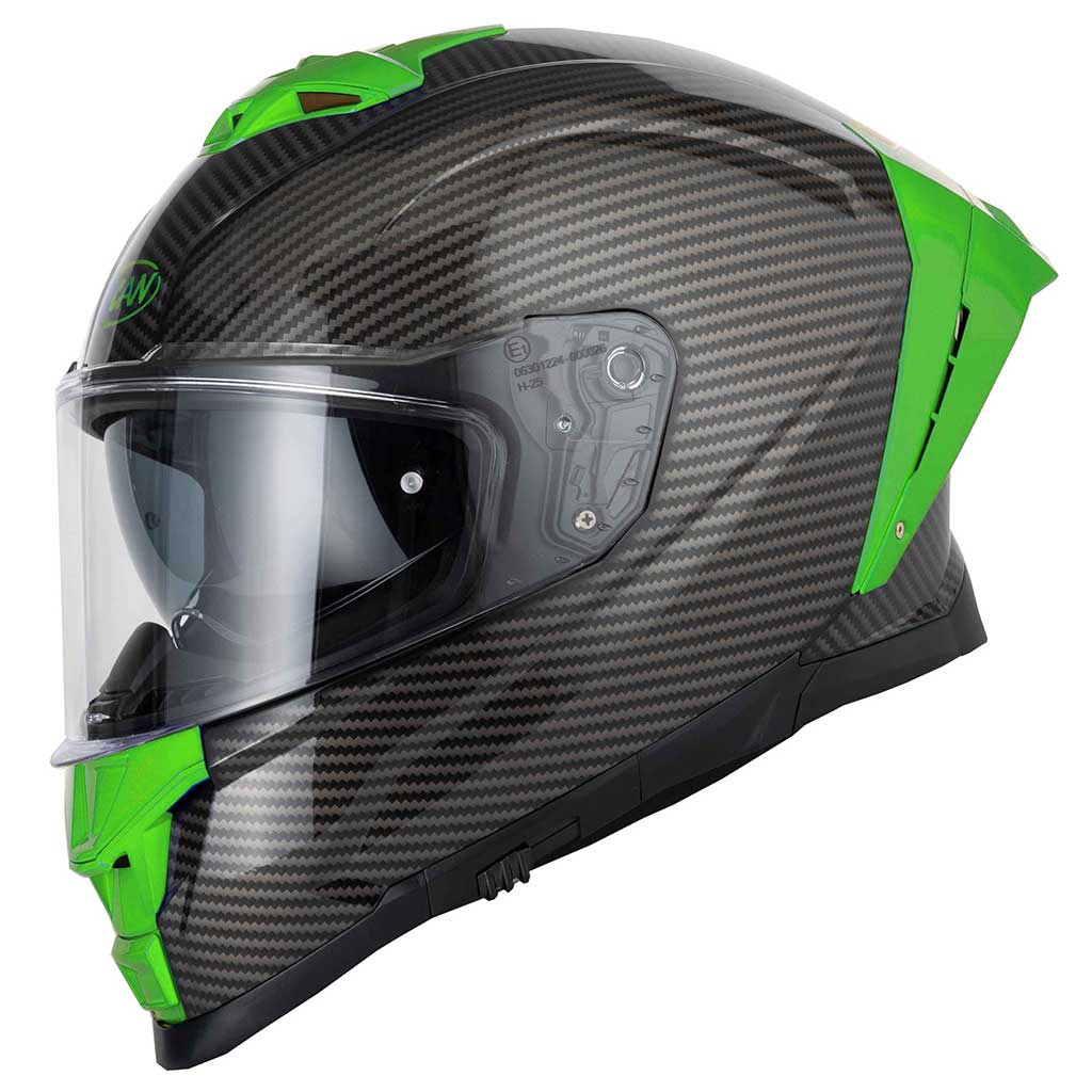 Vcan H162 X-Zero Green Full Face Motorcycle Helmet