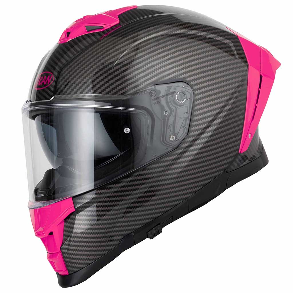 Vcan H162 X-Zero Pink Full Face Motorcycle Helmet