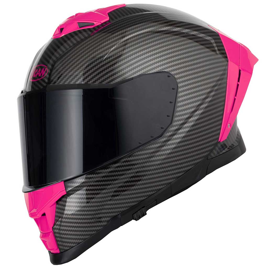 Vcan H162 X-Zero Pink Full Face Motorcycle Helmet