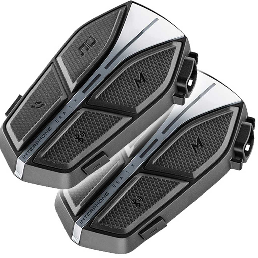 Interphone ERA1X Bluetooth and Mesh Twin Pack Intercom