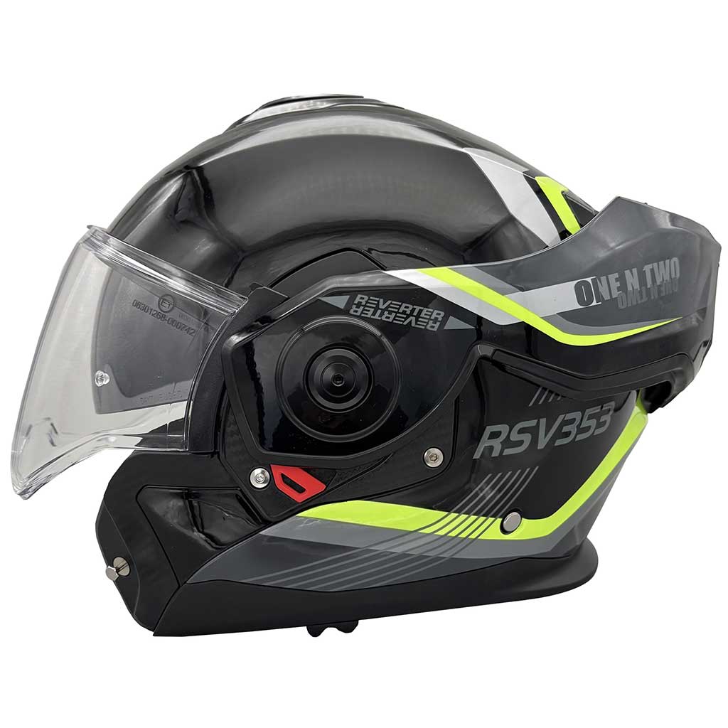 Viper RSV353 Revert-X Black Fluo Flip Front Helmet