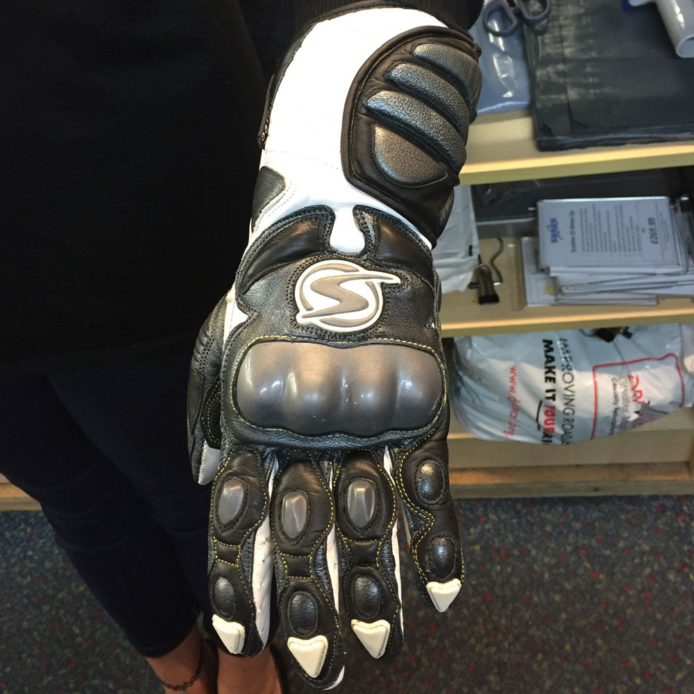 Swift Bushido Gloves Silver White