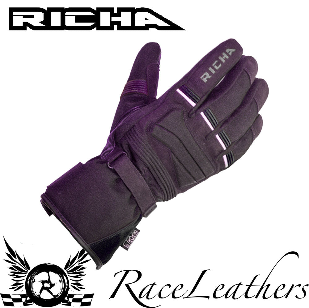Richa Peak Black Gloves