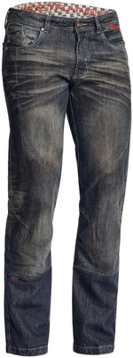 Lindstrands Blaze Ladies Vintage Blue Reinforced Denim Motorcycle Jeans Regular
