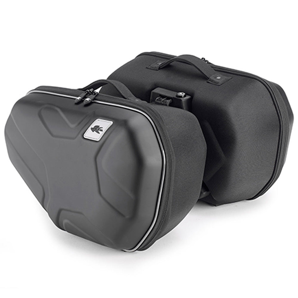 Kappa Racer range Pair of Thermoformed Easylock Side Bags 17 L