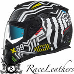 NEXX SX.100 Enigma Matt Black White