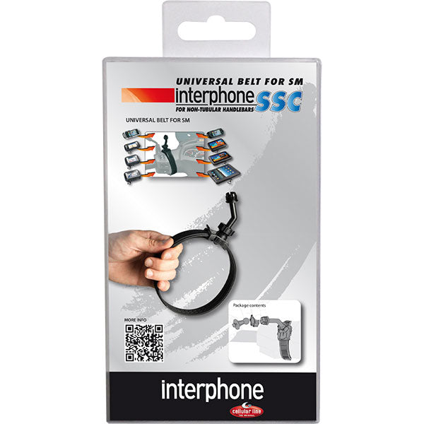 Interphone Motorcycle Mounting Bracket For Non Tubular Handlebars