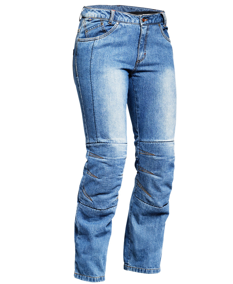 Lindstrands Wrap Lady Ladies Jeans Light Blue