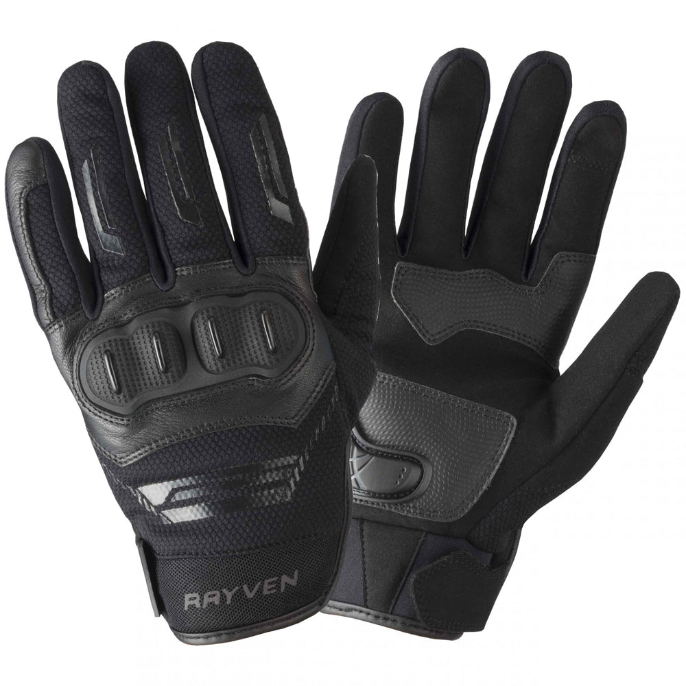 Rayven Denver Motorcycle Gloves Touch Screen Finger
