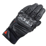 Dainese Carbon 4 Short Leather Gloves Black