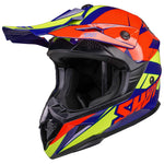 Shot MX Helmet Pulse Revenge Navy Orange Neon Yellow