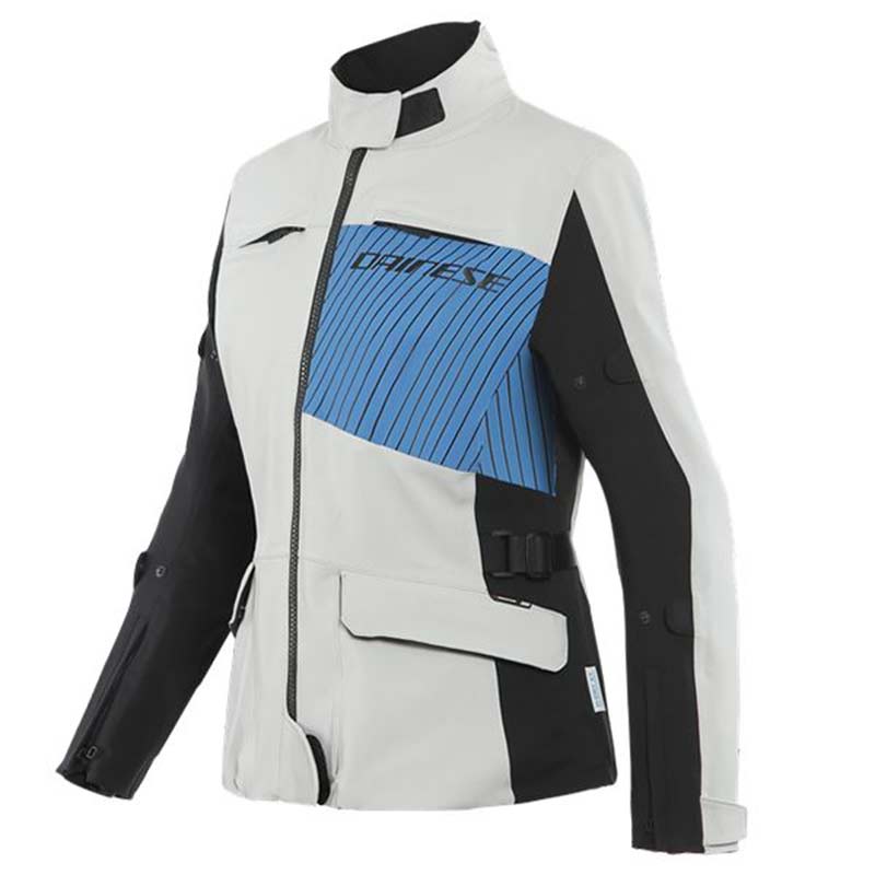 Dainese Tonale Lady D-Dry XT Jacket Gray Blue Black