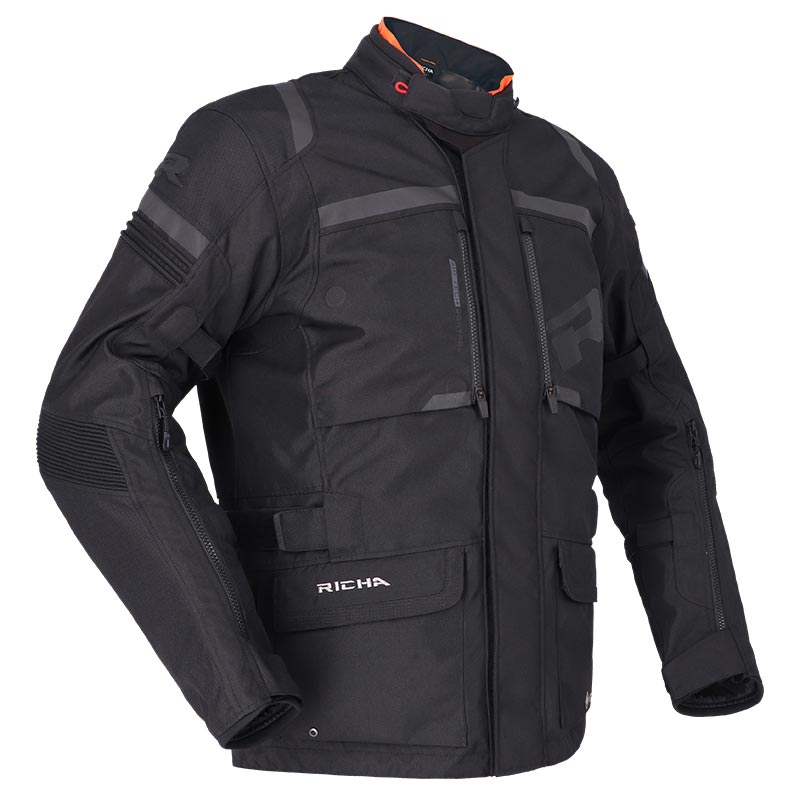 Richa Brutus GTX Black Jacket