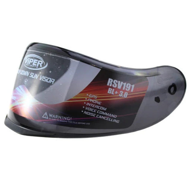 Viper V191 Pinlock-Ready Visor - Smoked