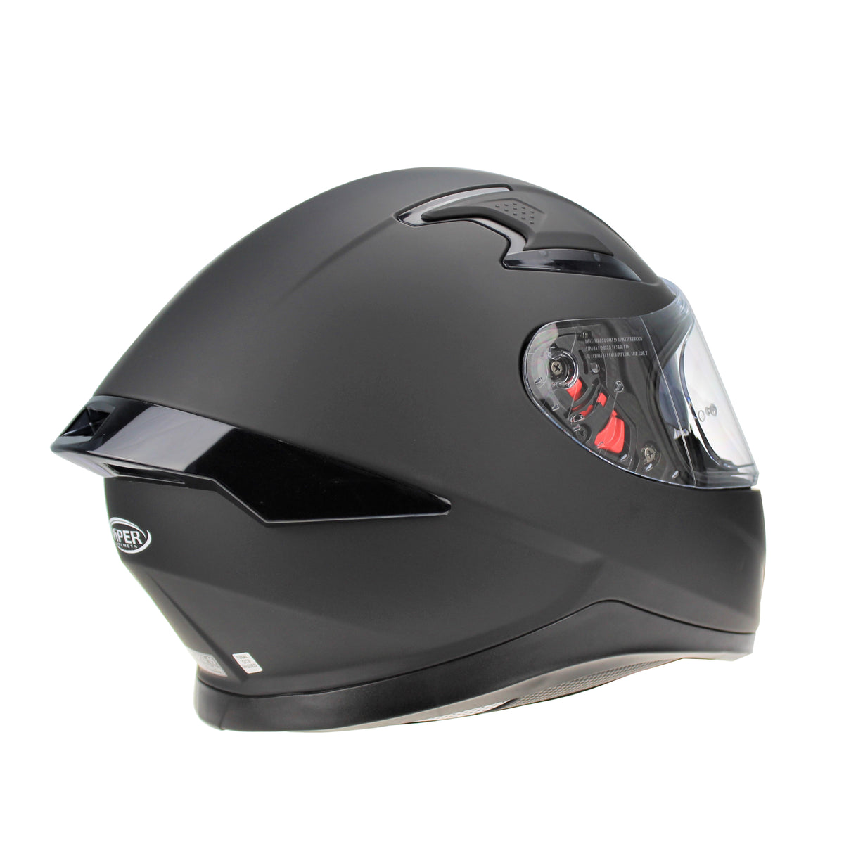 Viper RSV95 Full-Face Helmet - Matt Black