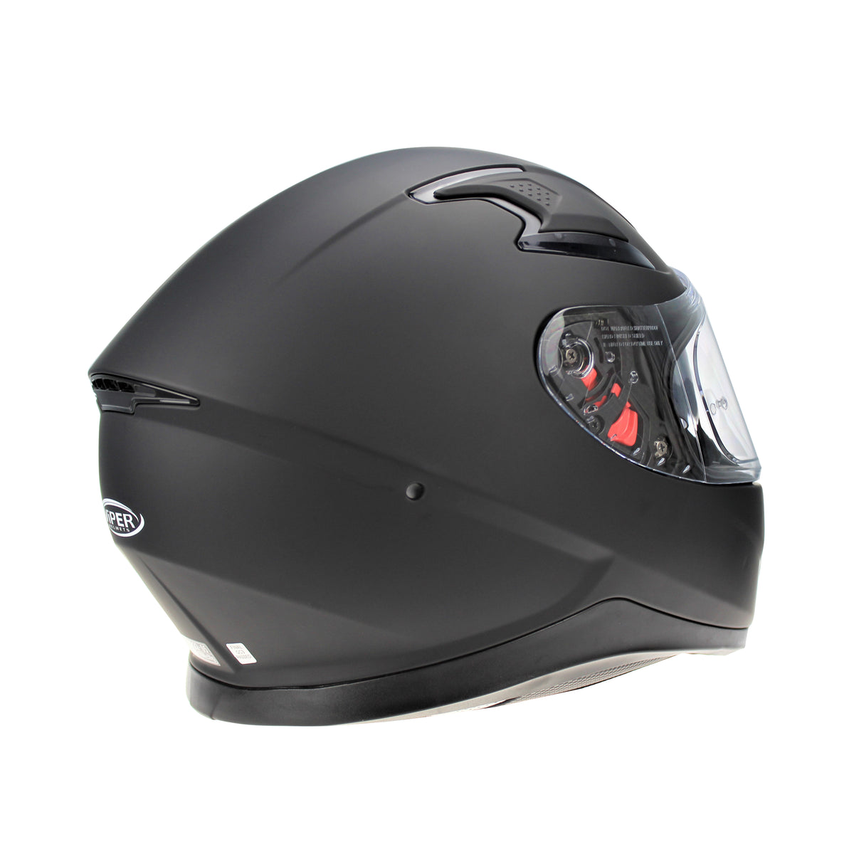 Viper RSV95 Full-Face Helmet - Matt Black