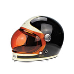 Viper F656 Bubble Visor ECE 22.06 - Amber Magnet